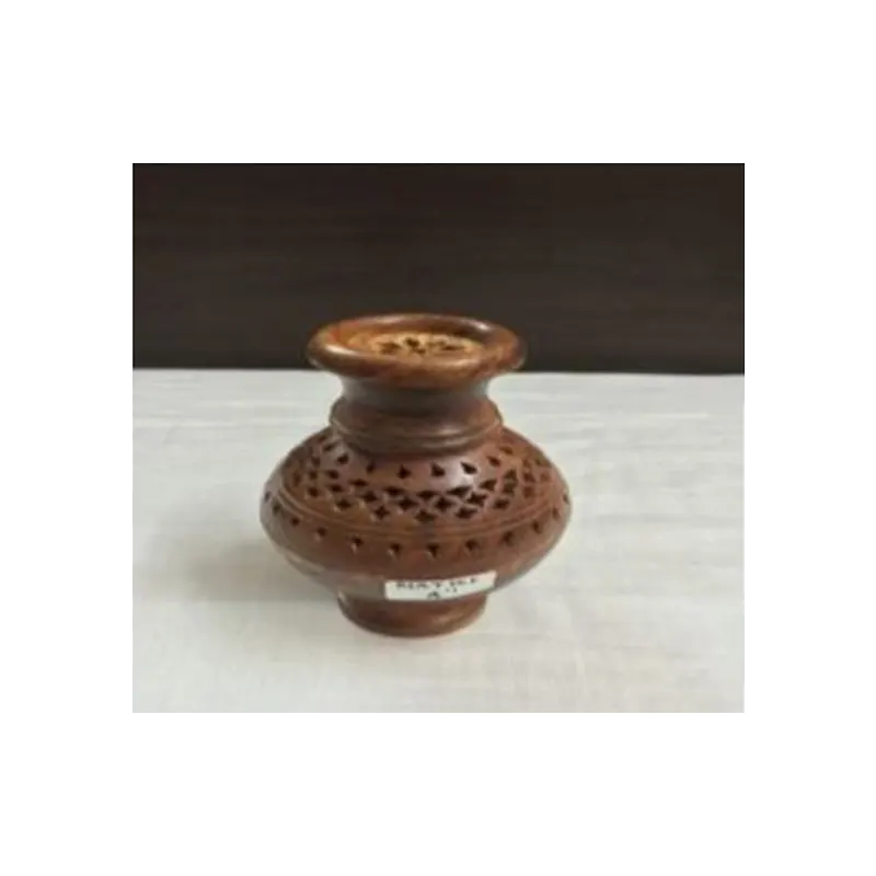 Wooden Handicraft Bakhoor Dan Pyramid Plain