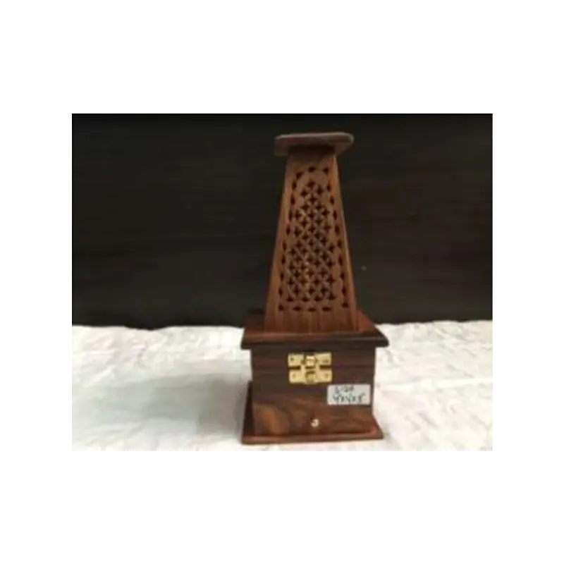 Wooden Handicraft Bakhoor Dan Tapper Tower